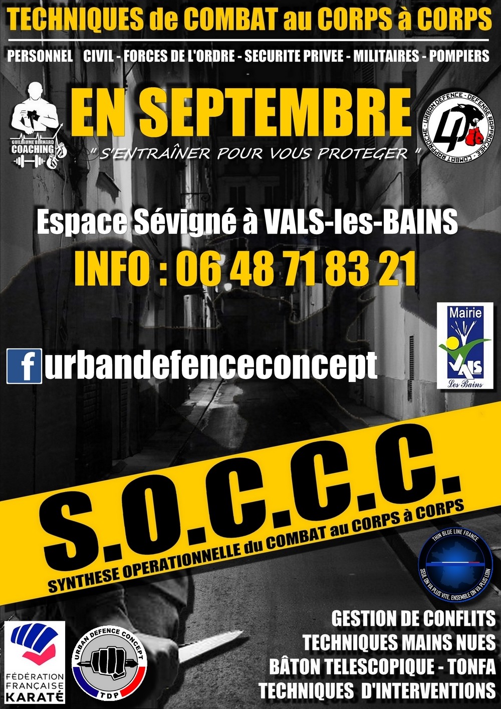 Affiche sept soccc